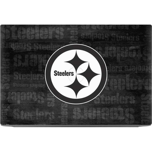 NFL Pittsburgh Steelers Black & White Dell XPS Skin